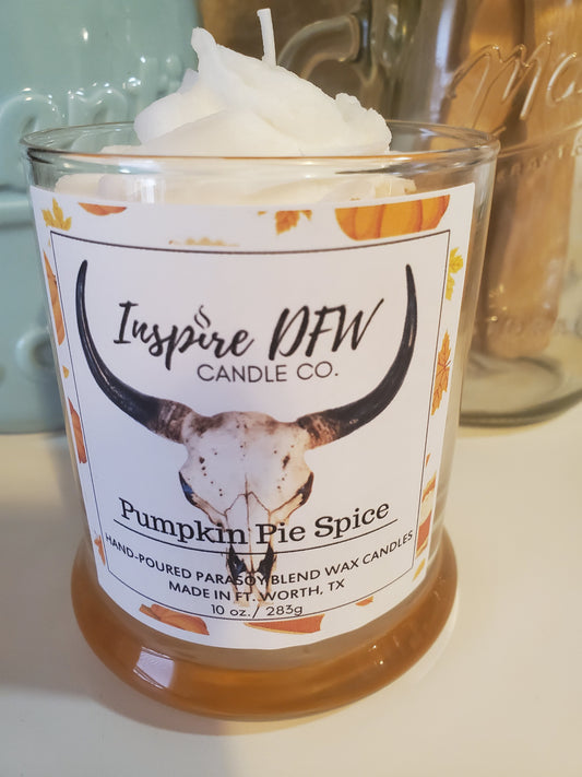 Pumpkin Pie Spice Scented 10oz Candle