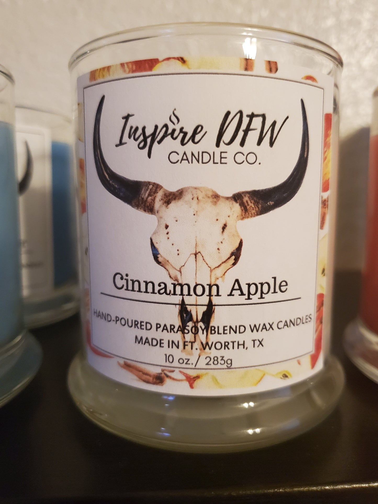 Cinnamon Apple Scented 10oz Candle