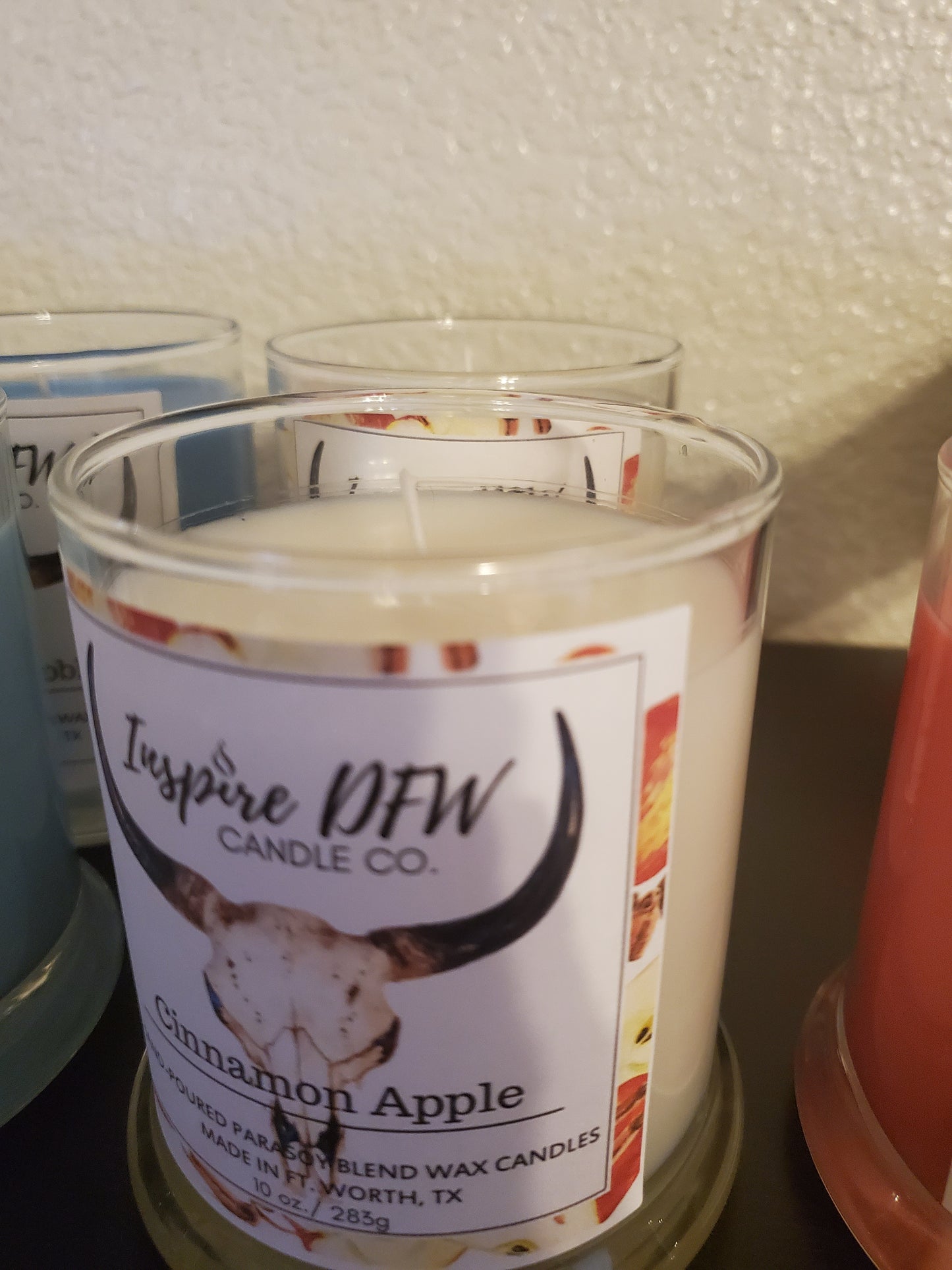 Cinnamon Apple Scented 10oz Candle