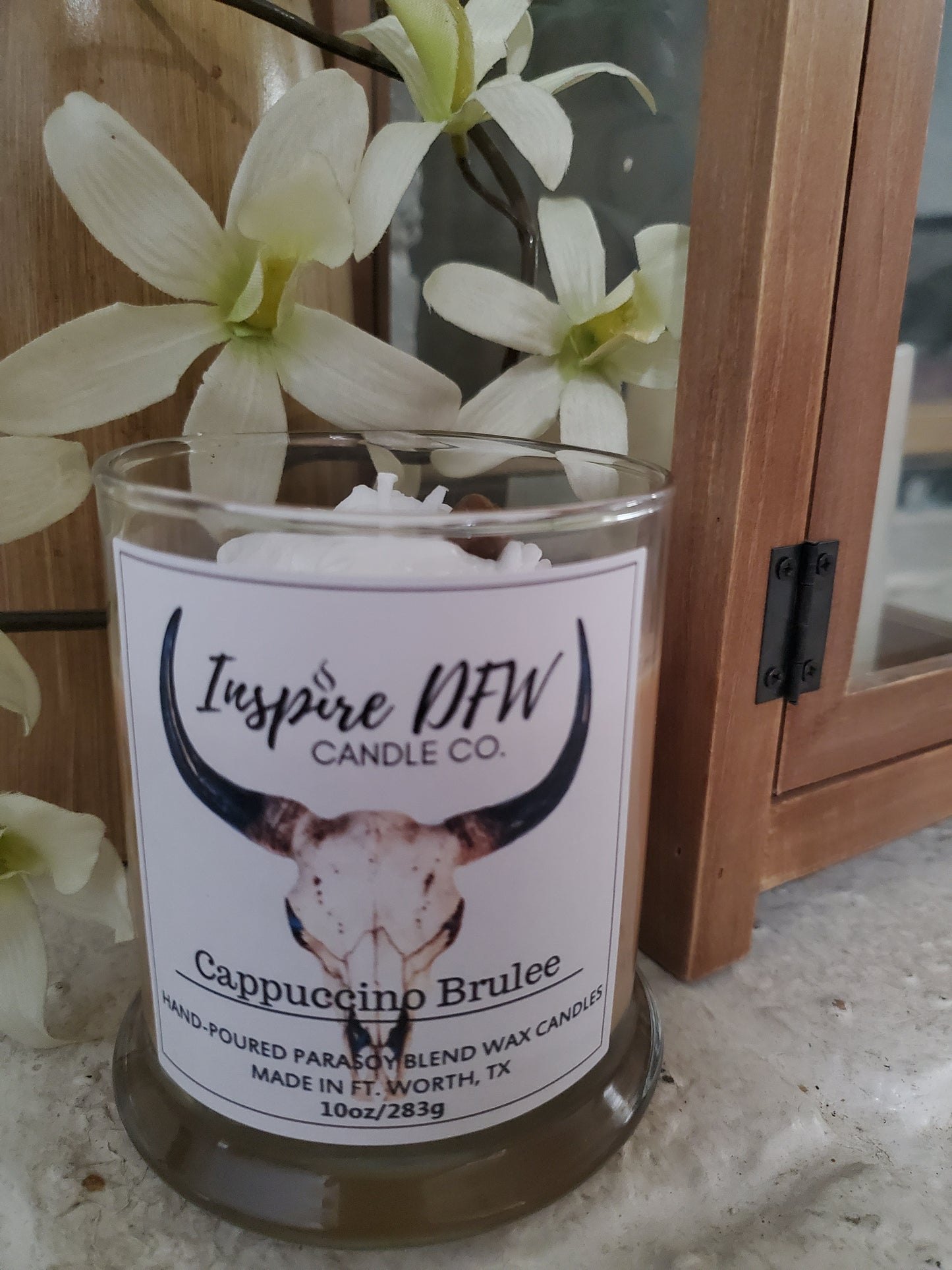 Cappuccino Brulee Scented 10oz Candle