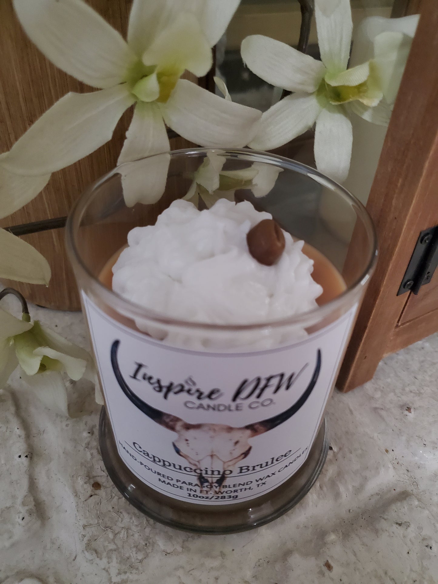 Cappuccino Brulee Scented 10oz Candle