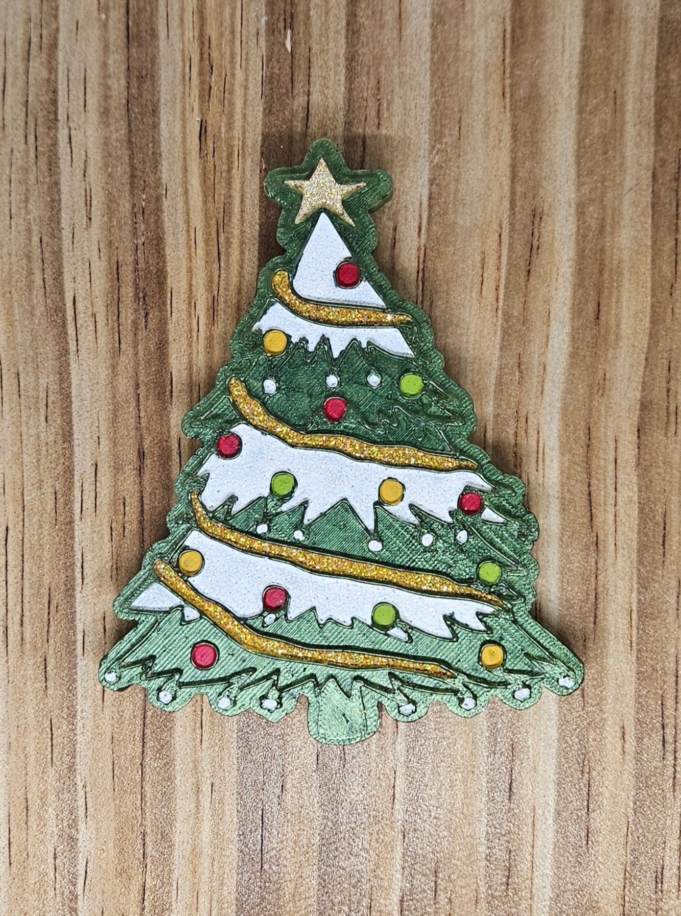 Vintage Christmas Tree Car Freshie